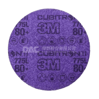 3M™ 775L 砂紙,125 mm,120+,50片/盒